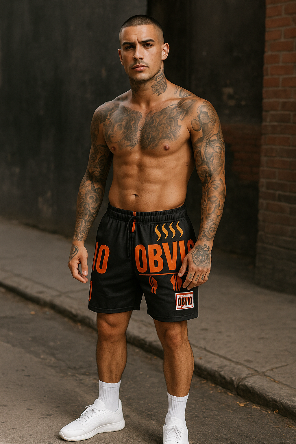 Él pantalones cortos