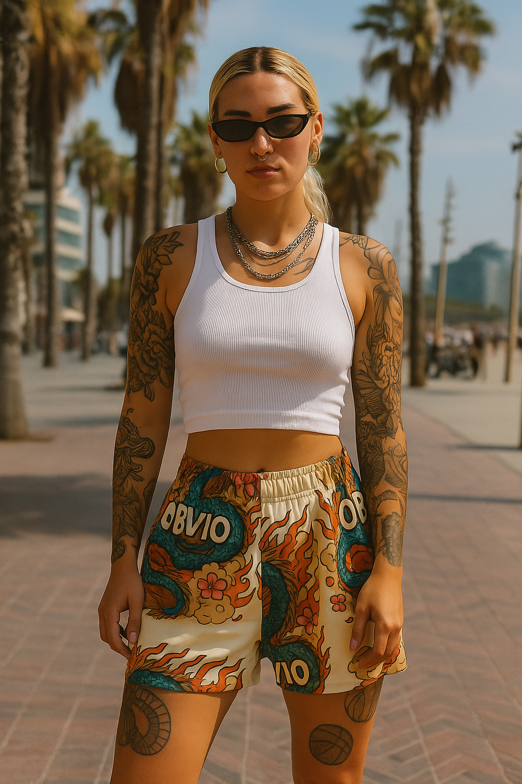 Ella pantalones cortos