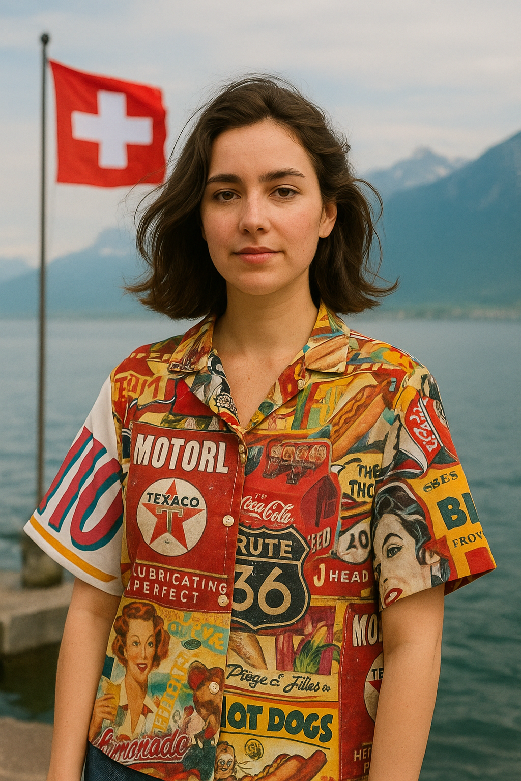 Camisa RetroVibes 🚀🎨